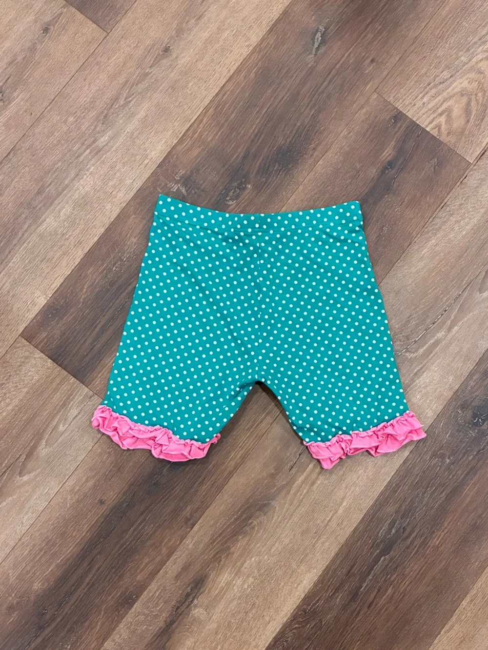 Matilda Jane Cheerful Spirit Shortie Brilliant Daydream Green Shorts 14 Girl